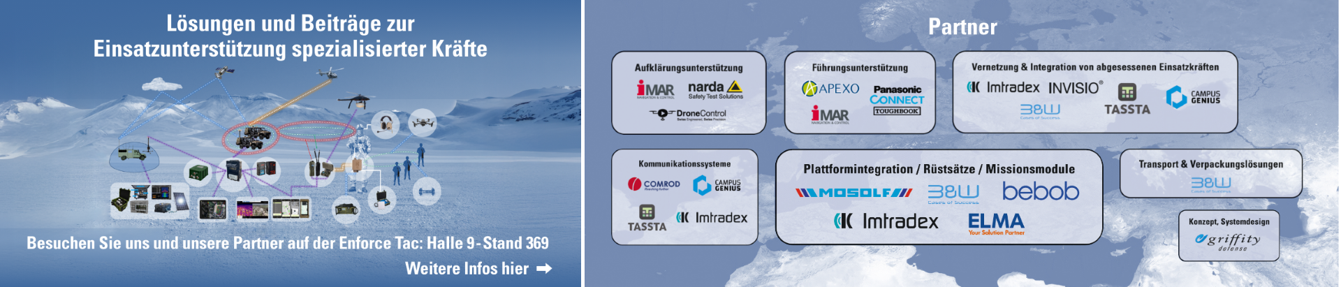 Enforce Tac | Nürnberg | 23. bis 25. Februar 2026 | Halle 9 / Stand 369