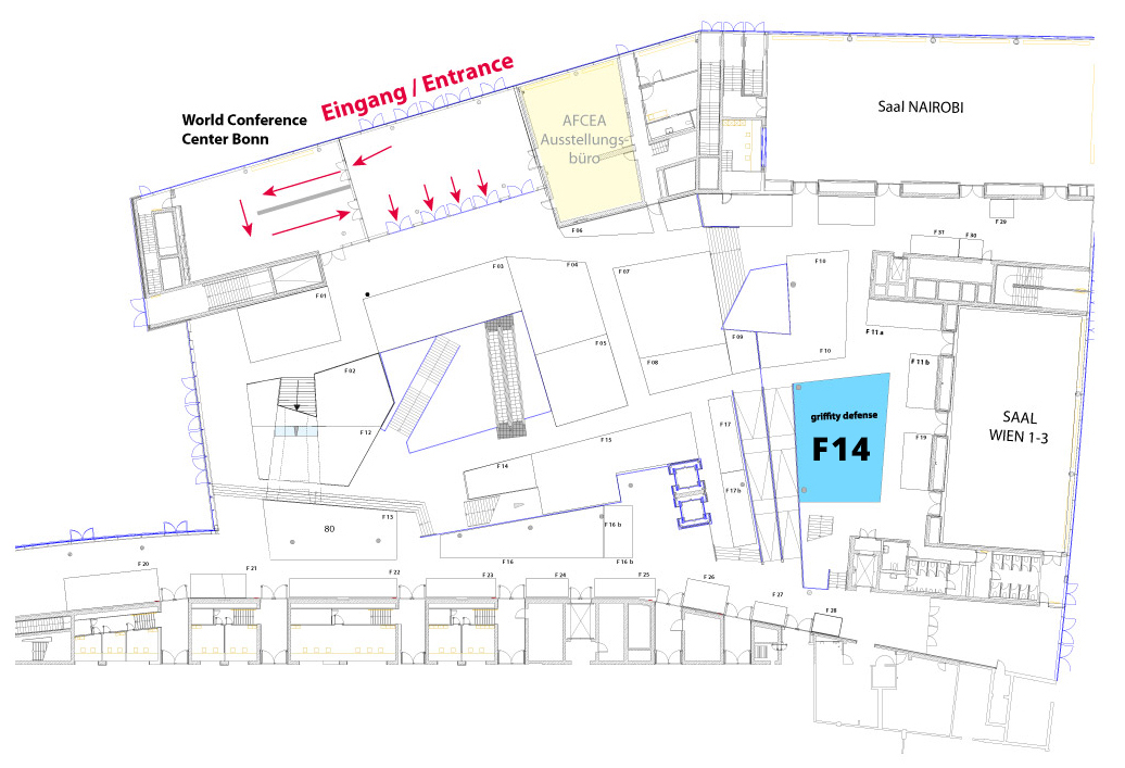 Standplan zur Fachausstellung