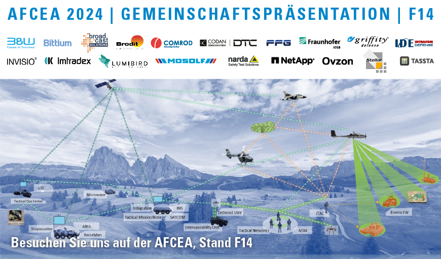 Besuchen Sie unseren Partnerstand auf der AFCEA 2023!